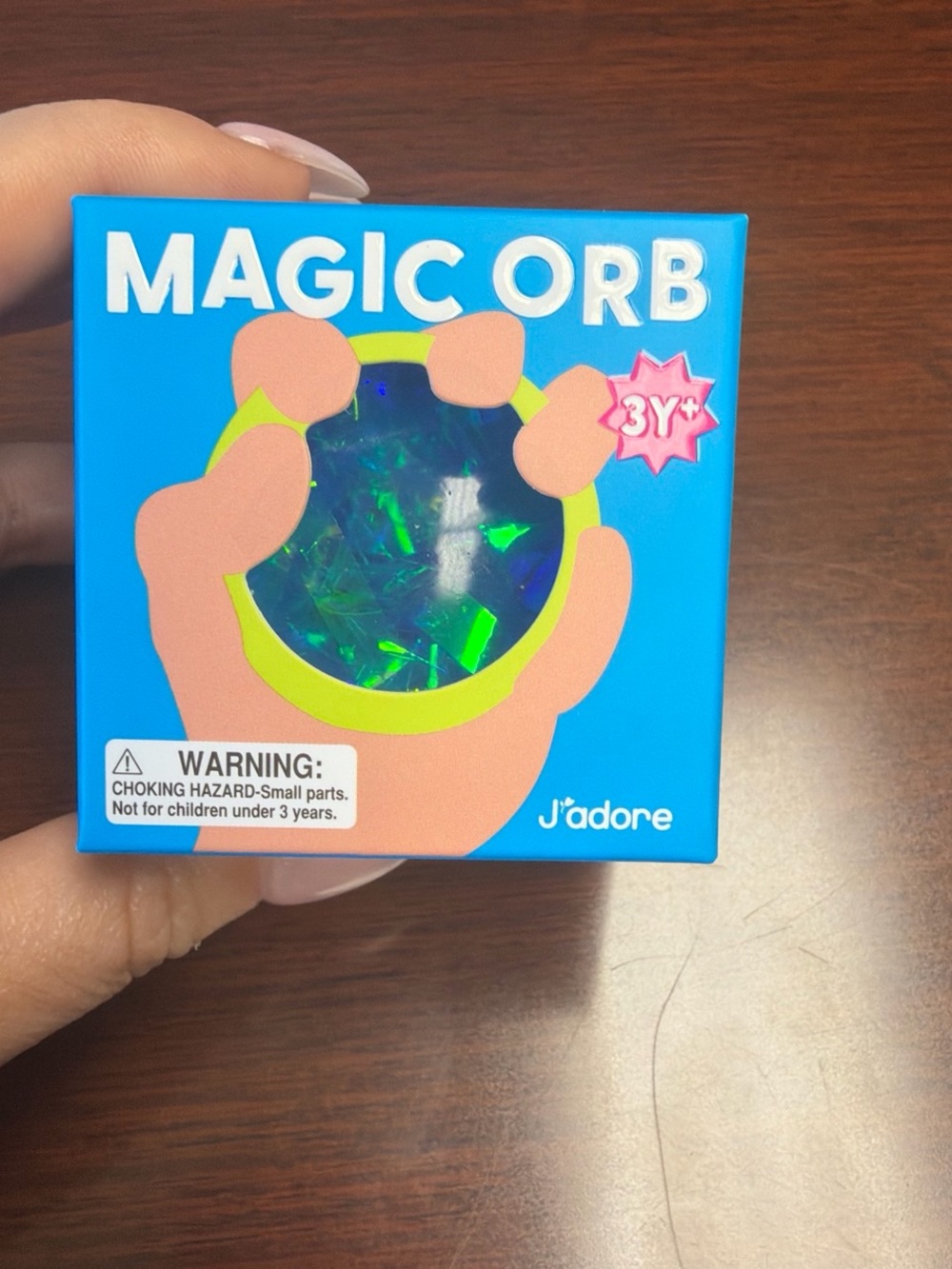 Adore Magic Orb – Blue with Green Iridescent Highlights